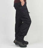 High Quality Winter Warm Men Thick Pants Double Layer Military Pants