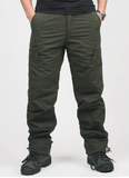 High Quality Winter Warm Men Thick Pants Double Layer Military Pants