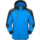 5XL Men's Jackets Waterproof Spring Hooded Coats Men Women
