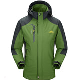 5XL Men's Jackets Waterproof Spring Hooded Coats Men Women
