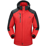 5XL Men's Jackets Waterproof Spring Hooded Coats Men Women